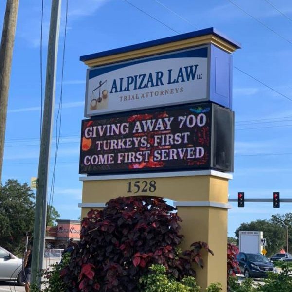 Alpizar Law Turkey Drive
