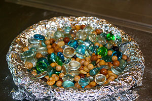 Porcelain beads
