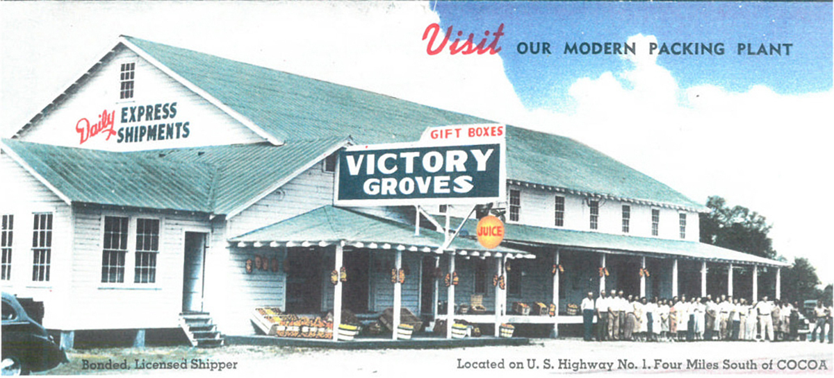 The packinghouse of Sullivan Victory Groves was for decades a landmark along U.S. I in Rockledge.