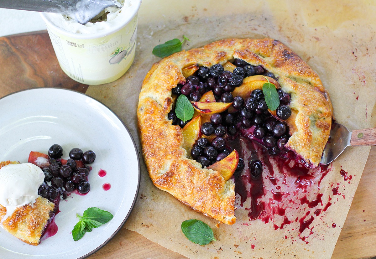 Make the most of Florida's short but sweet blueberry season with this rustic tart.