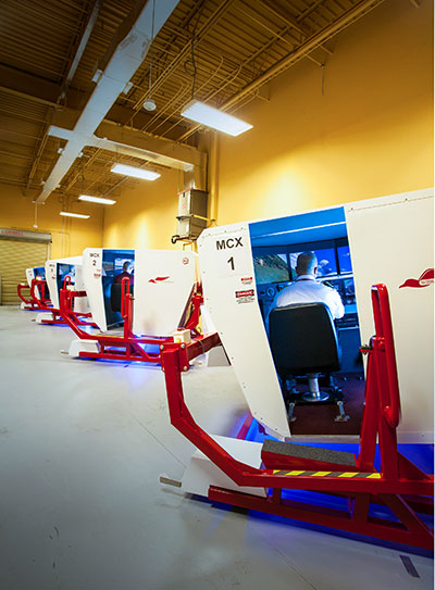 Cutting-edge flight simulators at Florida Tech’s Center for Aeronautics