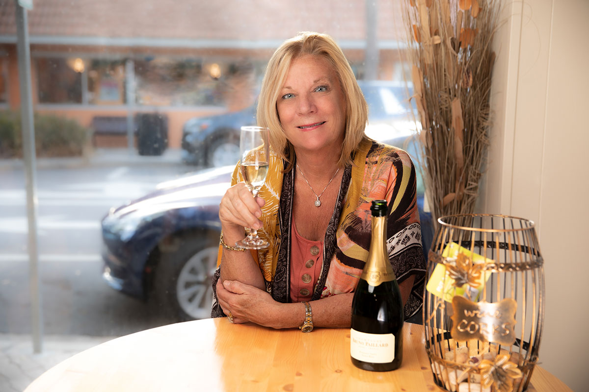 Kim Bachand, aka The Wine Lady