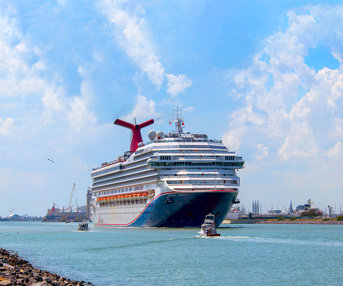 Carnival Liberty sets sail from Port Canaveral