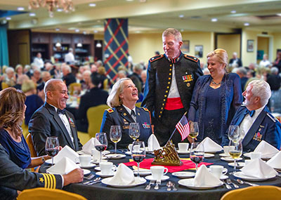 Military balls are legendary at Indian River Colony Club.
