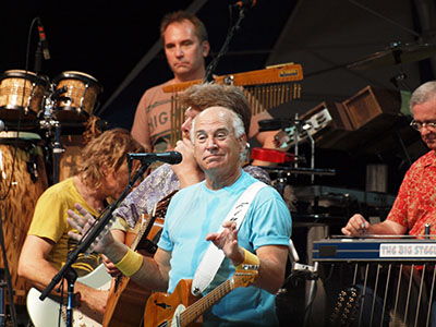 Jimmy Buffet with guitar