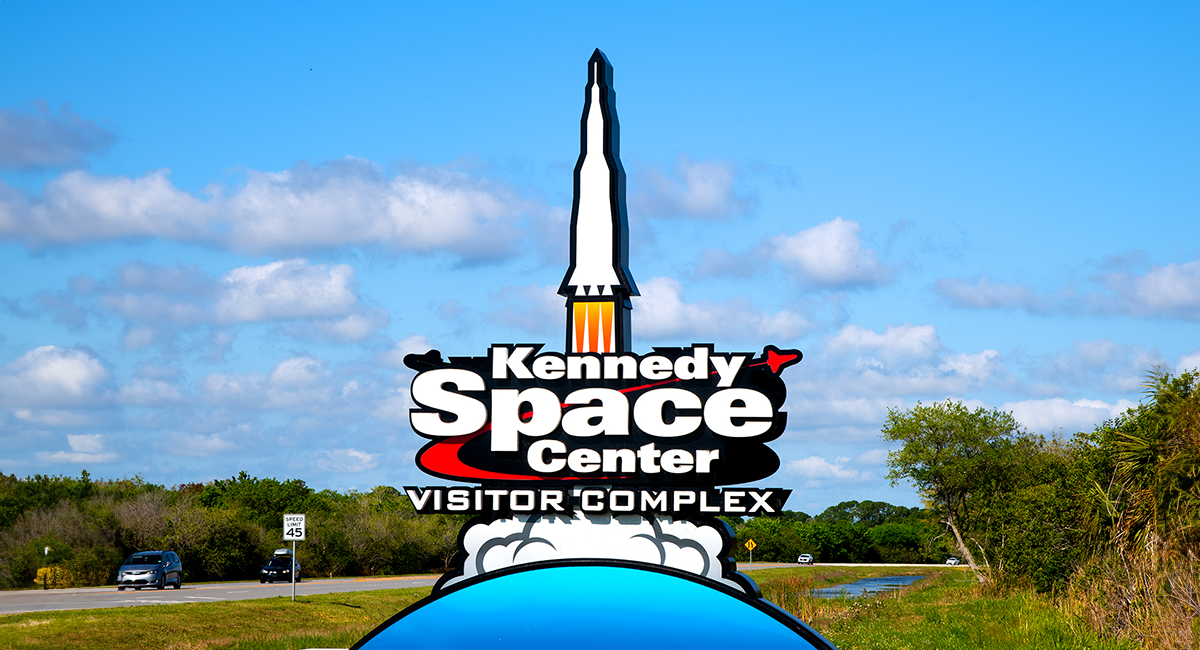 The Visitor Complex at the Kennedy Space Center is always sure to draw a flock of British tourists.