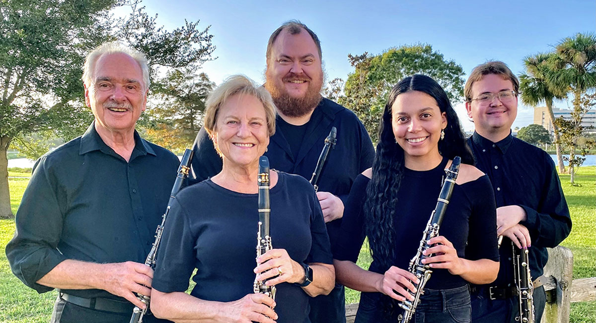 The Clarinetics are one of several MMB ensembles. STACI ROSBURY